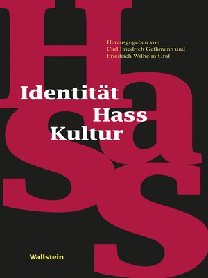cover image of Identität--Hass--Kultur